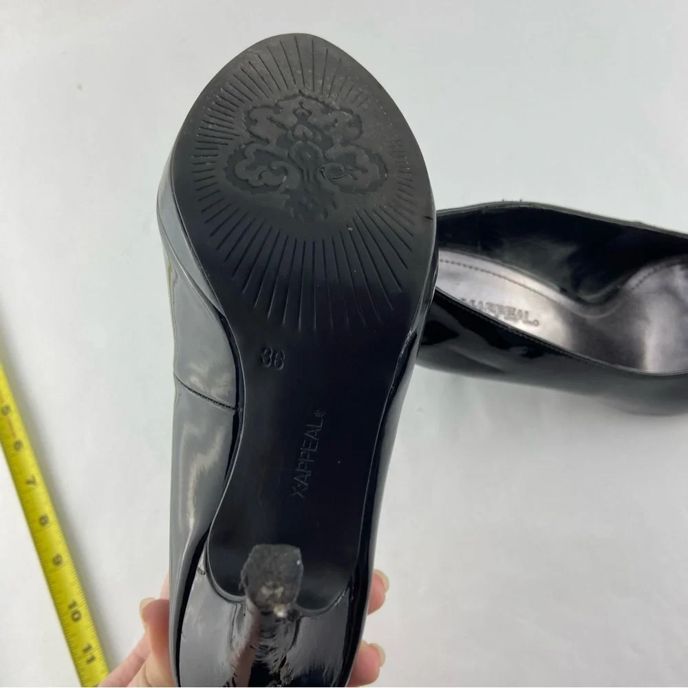 Xappeal Black Patent Leather Heels - Picture 10 of 11